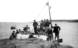 C1935: Holy Island, a Pleasure Boat c1935
