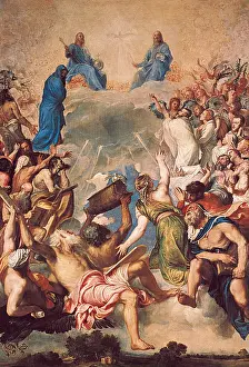 Vecello: The Holy Trinity, by Titian