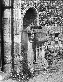Blythburgh: HOLY WATER STOUP