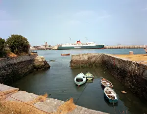 Holyhead: Holyhead, Anglesey - The harbour and Irish Ferry