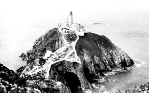 Holyhead: Holyhead, South Stack Lighthouse 1892