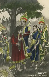 Hanuman: Homage of Bharata