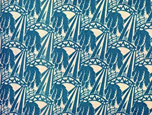 Land Of Lost Content Collection: my home approx. 1920s - 1920s blue and white