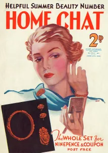 Hugely: Home Chat magazine cover