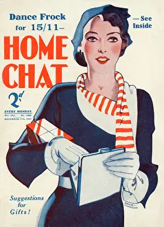 Hugely: Home Chat magazine cover
