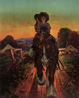 Barnyard: Home from the Fields