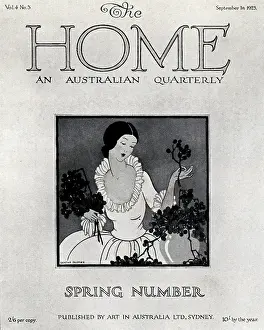 Quarterly: The Home Magazine Cover Advertisement