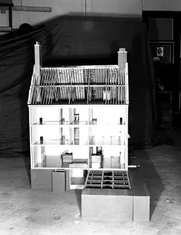Home Office model of a building