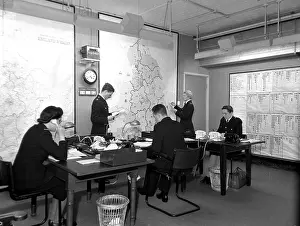 Coordinated: Home Office NFS Coordination Control Room, WW2