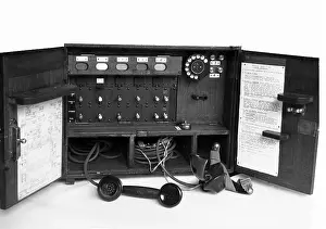 Telecom: Home Office-NFS Fire Force mobile telecom unit, WW2