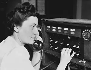 Telecom: Home Office-NFS Fire Force mobile telecom unit, WW2
