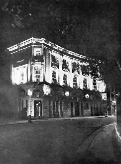 Ingram: Home of the Sphere on Coronation night, 1953