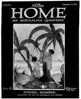 Quarterly: The Home Spring Magazine Cover 1922