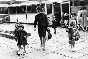 Home time at Bousfield Primary School