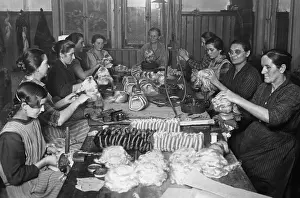 Handwork: Home work in Germany, 1925