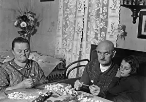 Handwork: Home work in Germany, 1930s