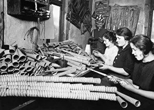 Handwork: Home work in Mannebach, 1925
