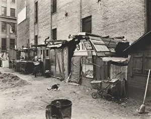 Squatters: homeless - poverty - great depression - NYC