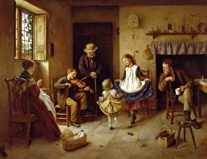 Fiddle: The Homely Hop ' children dancing