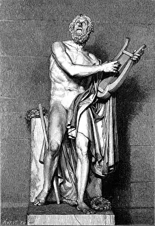 Reciting: HOMER/ROLAND STATUE