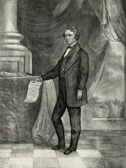 Sumner: Hon. Charles Sumner. The great senator and statesman. The ch
