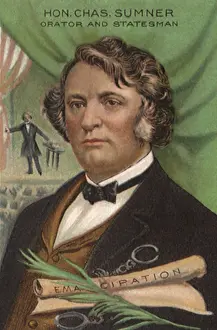 Chas: Hon. Chas. Sumner