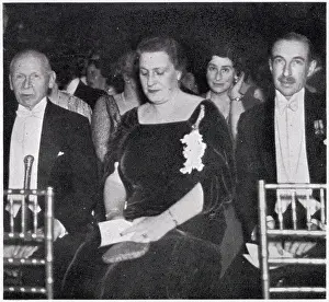 Mar21: The Hon. Donough & Mrs O'Brien, with Percival Griffiths