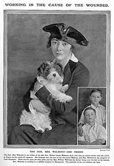 Widowhood: The Hon. Mrs Walrond, WW1