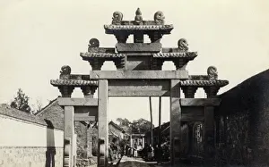 Pailou: Hong Kong - Traditional Archway