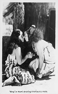 Frizzy: Hongi Maori Greeting