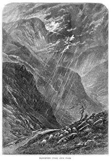 Crag: Honister Crag and Pass, Lake District