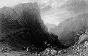 Crag: Honister Pass, Lake District