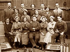 Honley: Honley Scotgate Munitions Workers early 1900s
