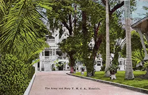Jul18: Honolulu, Hawaii, USA - The Army and Navy YMCA