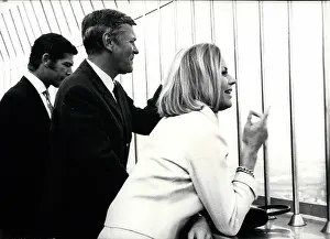 Escorts: Honor Blackman, Peter van Eyck and Stephen Boyd