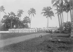 Samoa: Honor of fallen German soldiers in Samoa, 1899