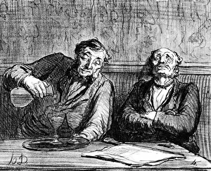 Absinthe: Honore Daumier