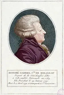 Unmarked: Honore Gabriel, Comte de Mirabeau