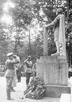 Afterwards: Honoring of heroes of the Stahlhelm in front