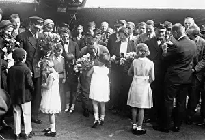 Honoring: Honoring of Lufthansa pilots, 1932