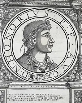 Imperium: HONORIUS, Flavius (384-423). First Western Roman