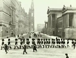 Capitols: Honour equestrian squadron in Vienna