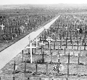 Hooge: Hooge Cemetery during the First World War