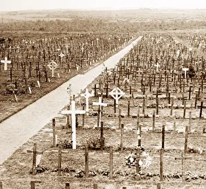 Hooge: Hooge Cemetery during the First World War