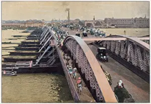 Hooghly: Hooghly Bridge, India