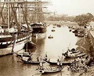 Hooghly: The Hooghly River, Bengal, India