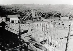 Pithead: Hook Colliery, Pembrokeshire, South Wales