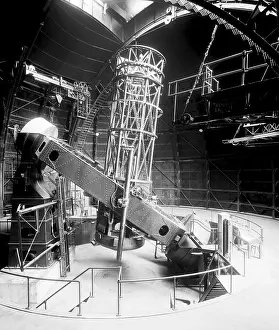 Telescope: Hooker 100-inch Telescope, Mt Wilson Observatory, c. 1920