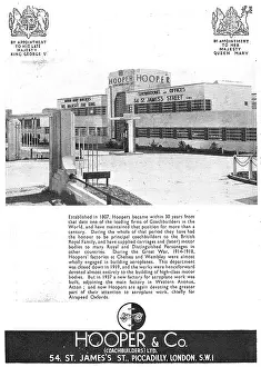 Coachbuilders: Hooper & Co - Coachbuilders. Sheet Metal Work