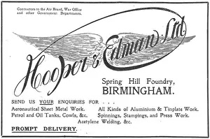 Edman: Hooper & Edman. - Aeronautical Sheet Metal Workers